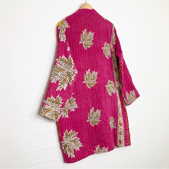 She’s 1 Oak She’s one of a kind multicolored open closure reversible kimono - Picture 6 of 9